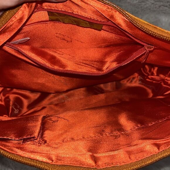 Michael Rome Designs Croc Embossed Italian Leather Bag - Picture 7 of 14